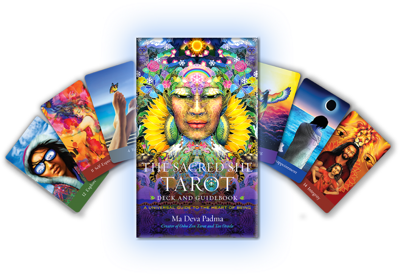 The Sacred She Tarot deck by Ma Deva Padma